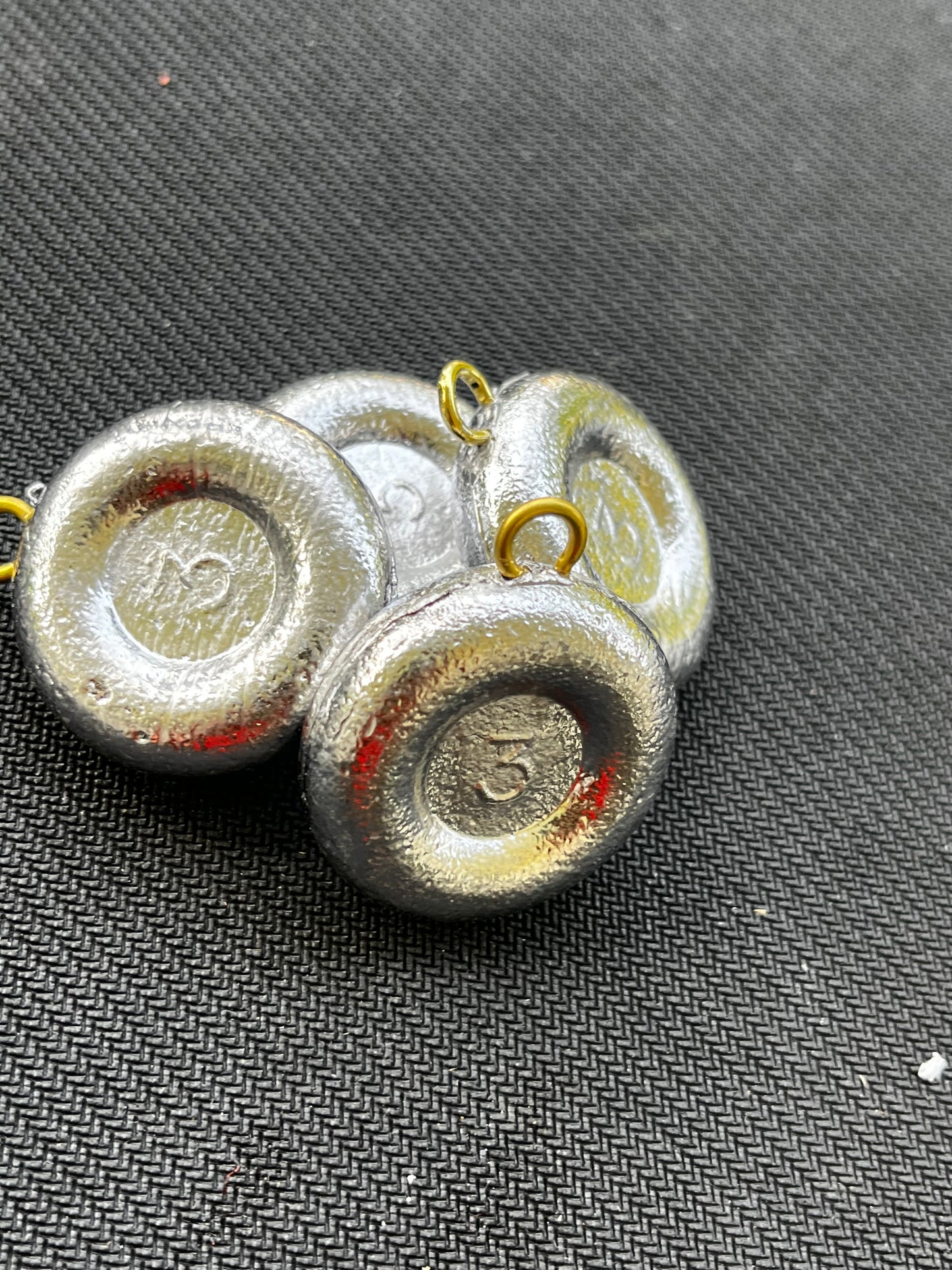 River Coin “Disk” Sinkers - Sinking Business Sinker Co.