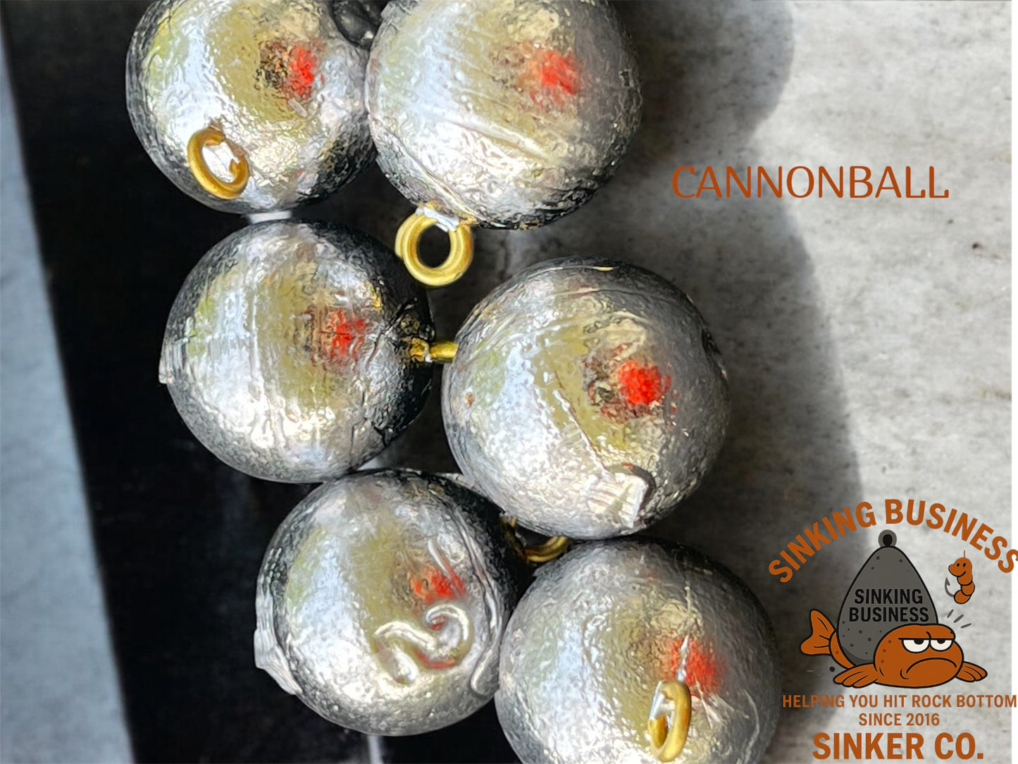 Cannonball Sinkers - Sinking business sinker co.