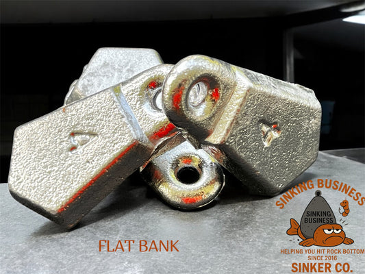 Flat Bank Sinkers - Sinking Business Sinking Co.